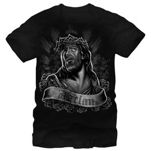 Aztlan Mens Graphic T-shirt Cristo